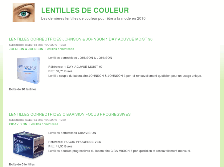 www.lentillescouleur.com