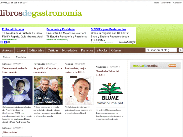 www.librosdegastronomia.com