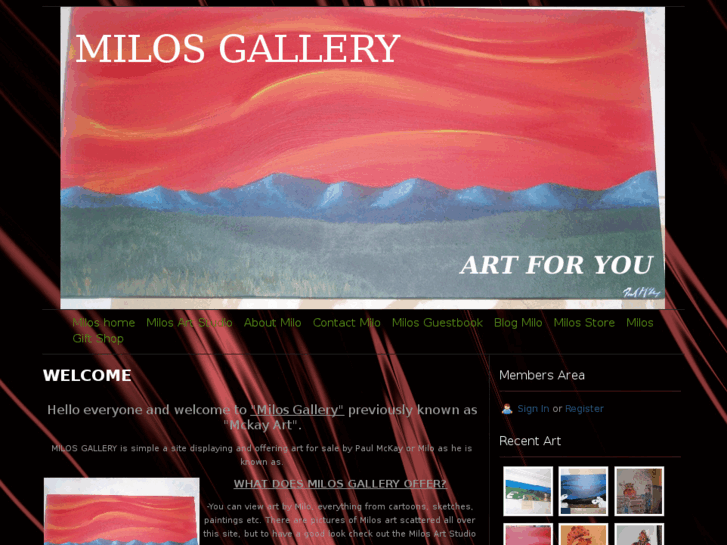 www.milosgallery.com