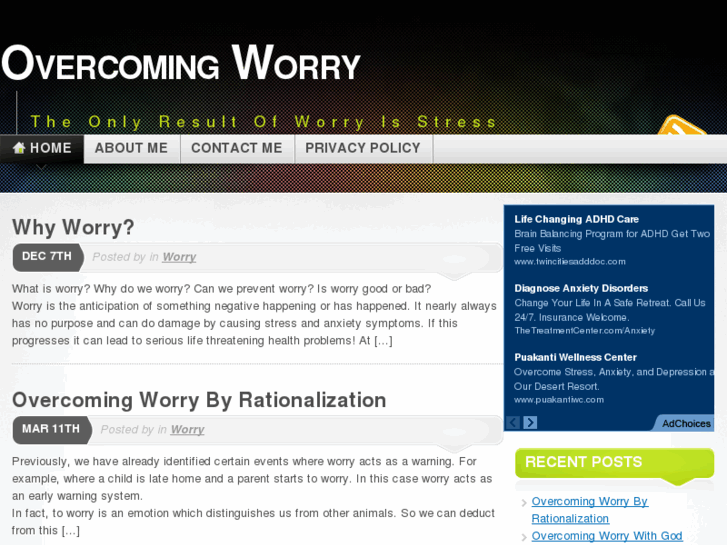 www.overcomingworry.net