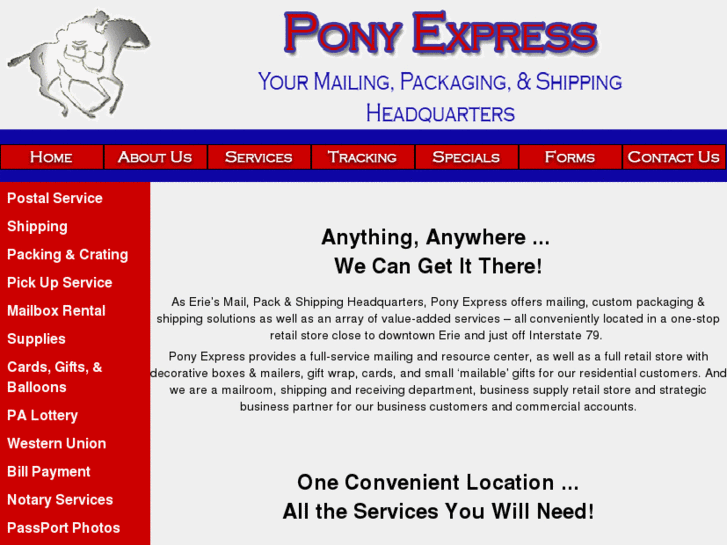 www.ponyexpresserie.com