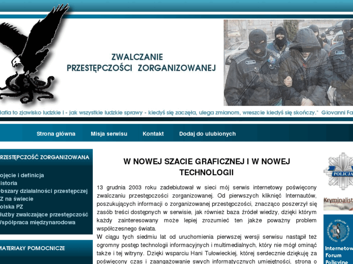 www.przestepczosczorganizowana.pl