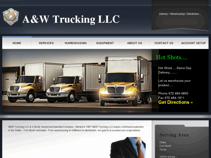 www.aandwtrucking.com