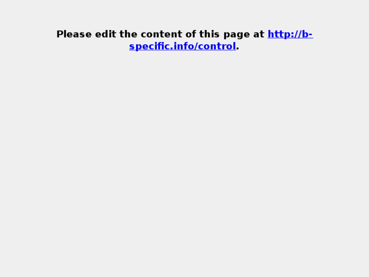 www.b-specific.info
