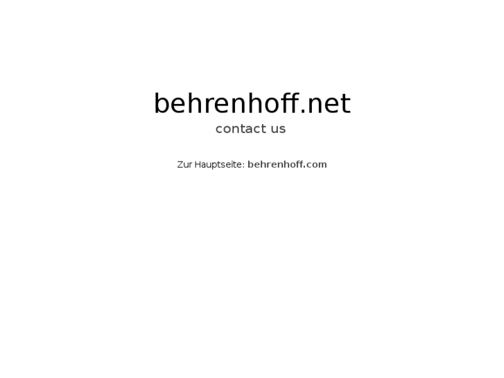 www.behrenhoff.net