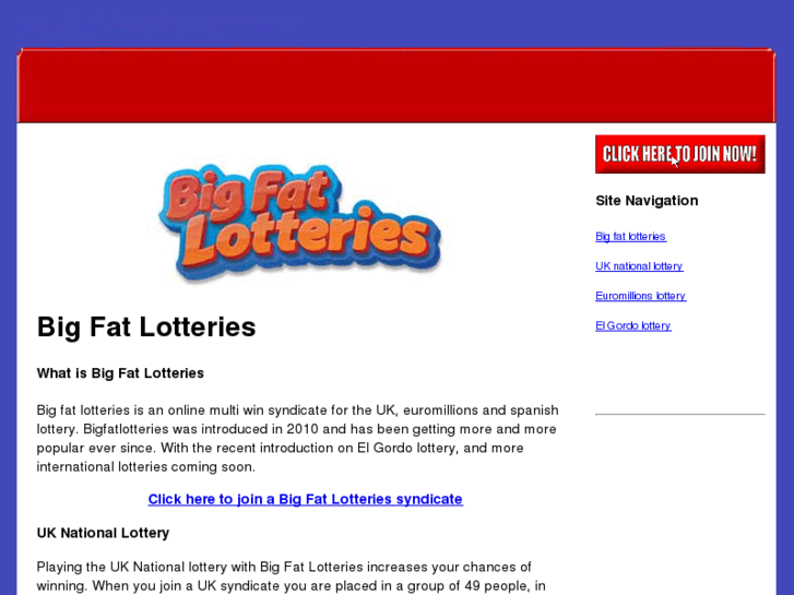 www.bigfatlotteries.org.uk