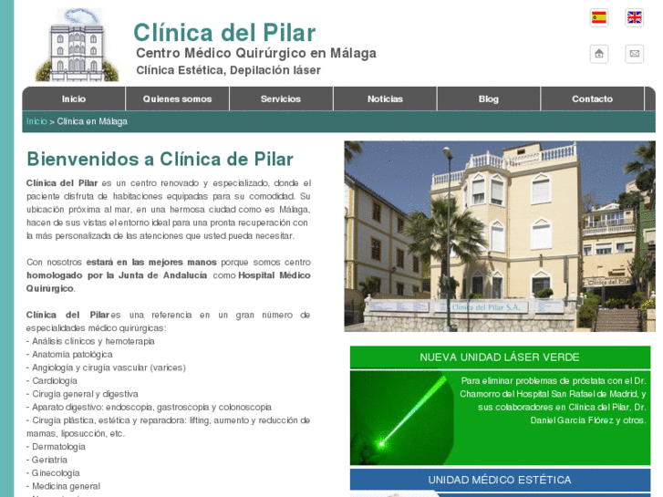 www.clinicadelpilar.com