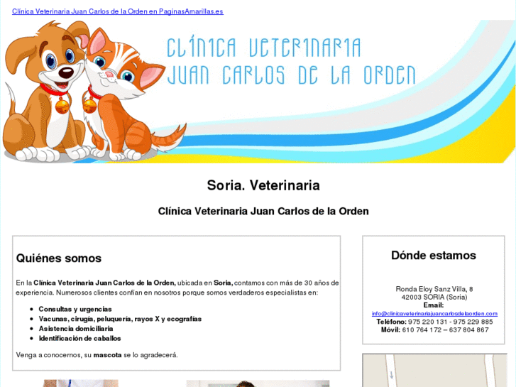 www.clinicaveterinariajuancarlosdelaorden.com