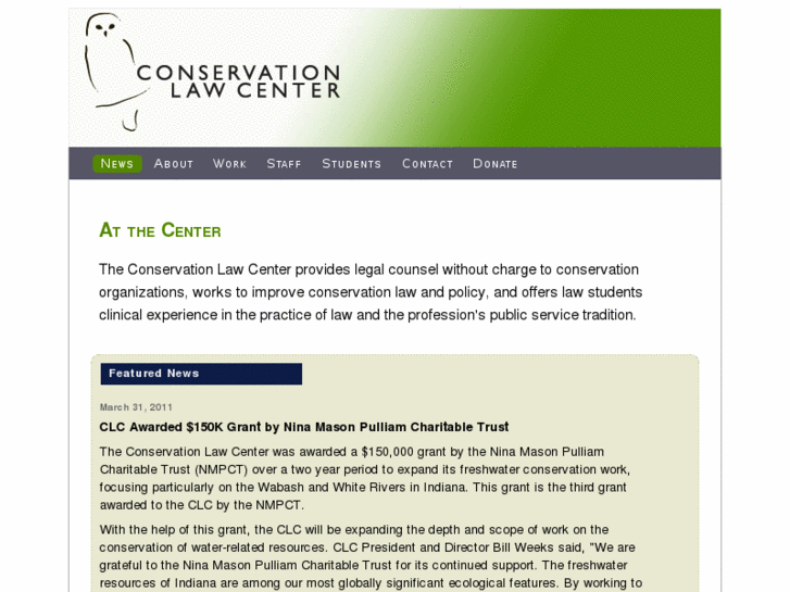 www.conservationlawcenter.org