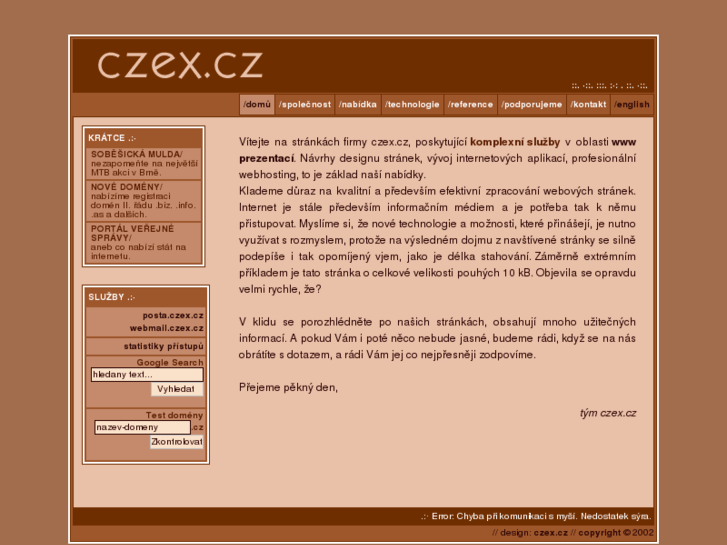 www.czex.cz