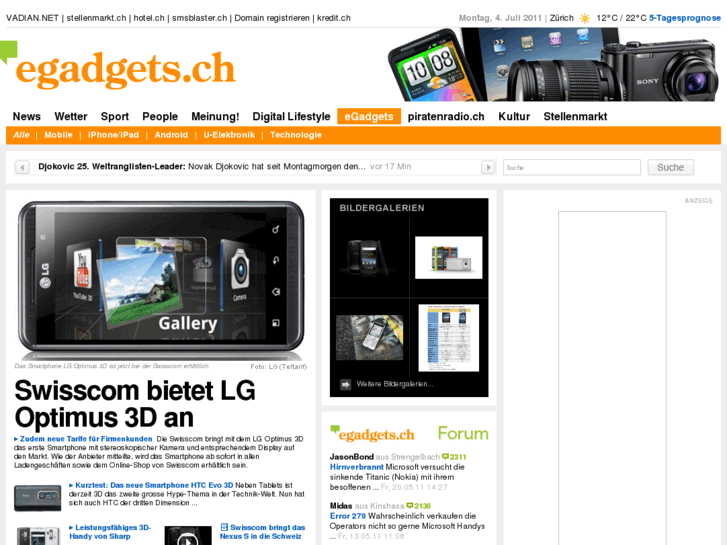 www.egadgets.ch