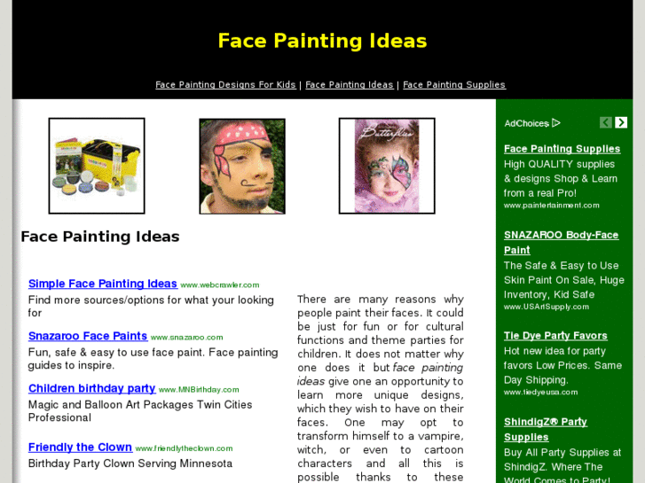 www.face-painting-ideas.net