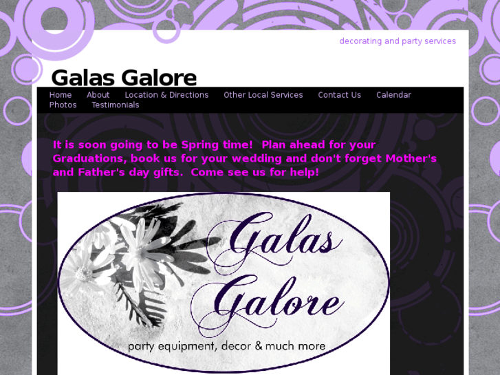 www.galasgalore.com
