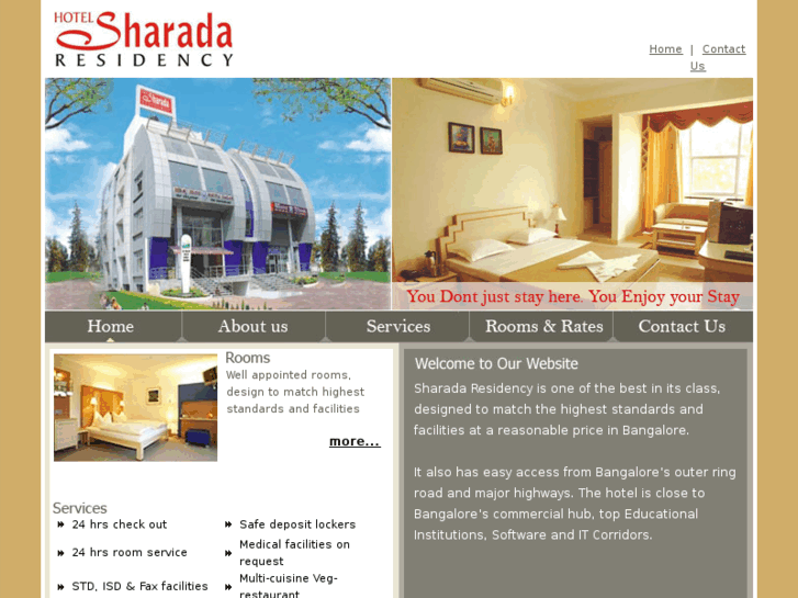 www.hotelsharadaresidency.com