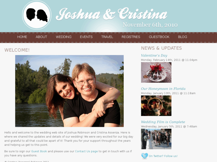 www.joshandcristina.com