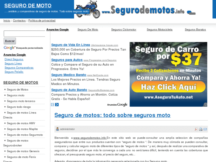 www.segurodemotos.info