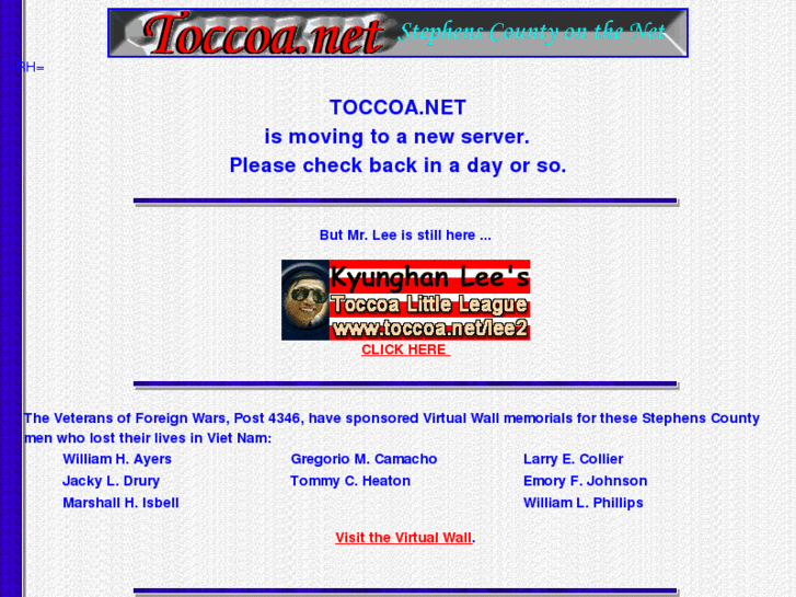 www.toccoa.net