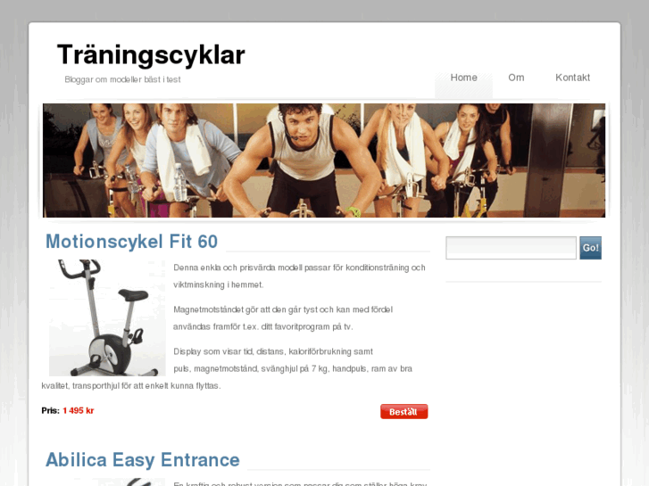 www.traningscyklar.se