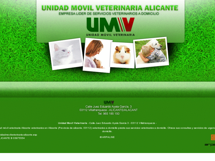 www.unidadmovilveterinaria-alicante.es