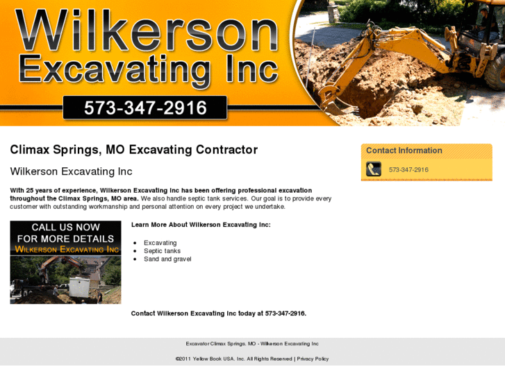 www.wilkersonexcavating.com