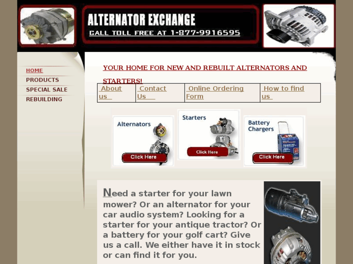 www.alternatorexchange.net