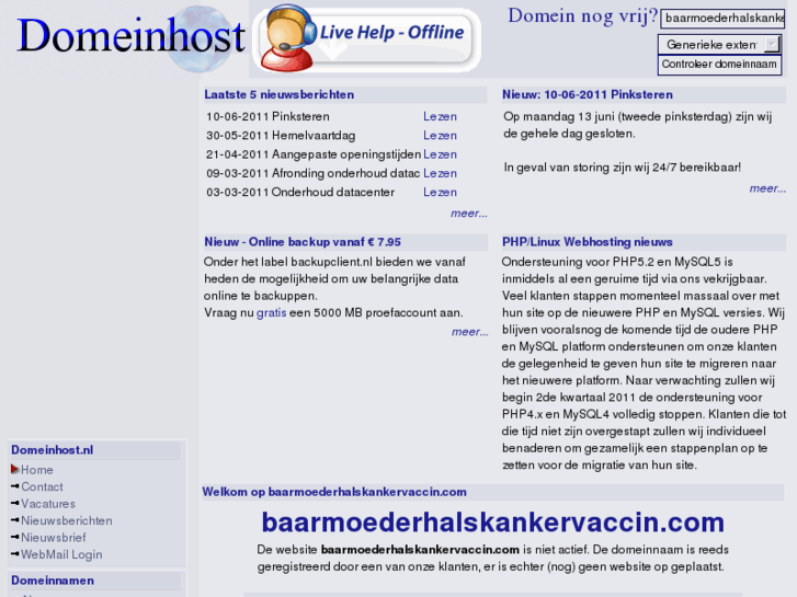 www.baarmoederhalskankervaccin.com