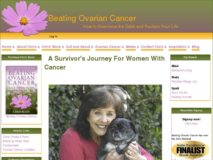 www.beatingovariancancer.com