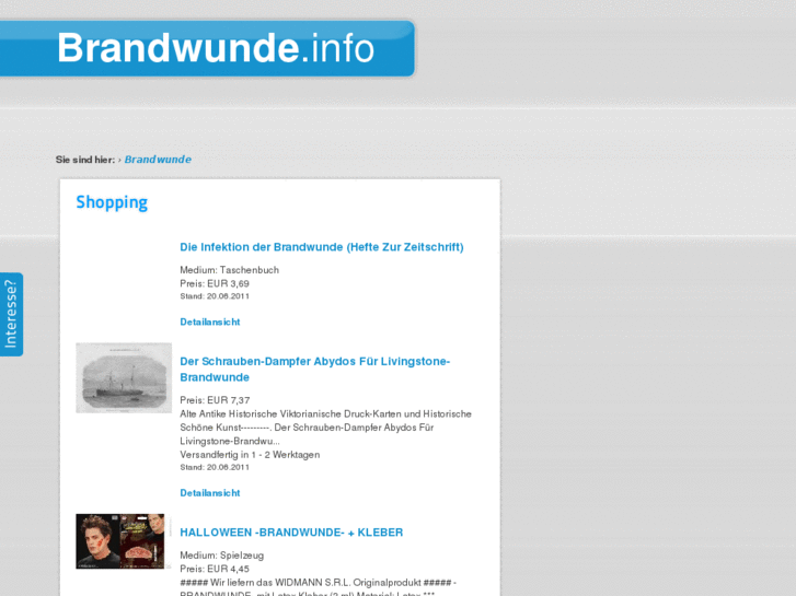 www.brandwunde.info