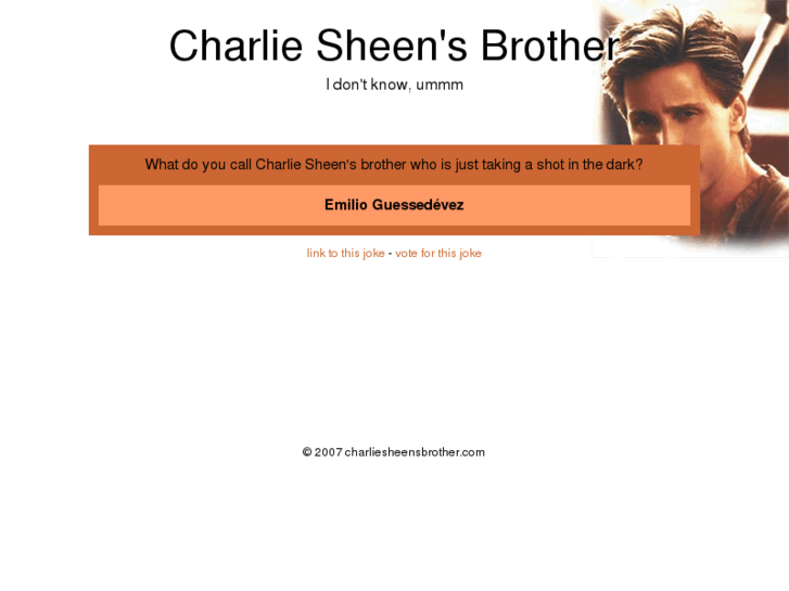 www.charliesheensbrother.com
