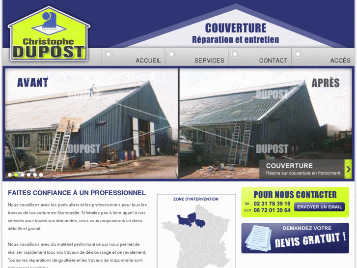 www.dupost-couverture.com