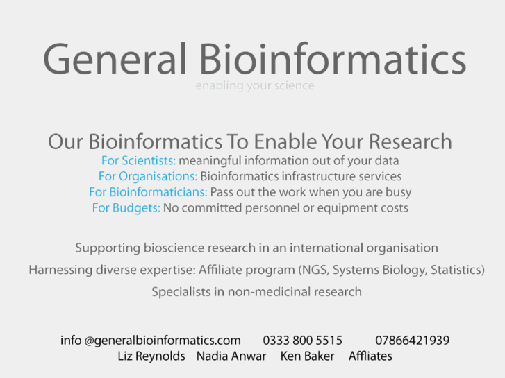 www.generalbioinformatics.com