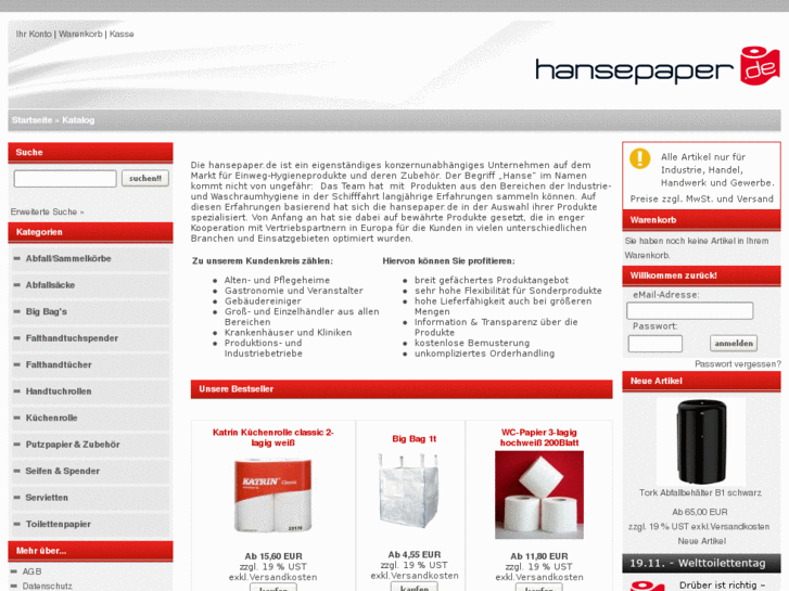 www.hansepaper.com