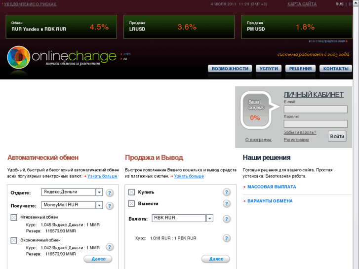 www.onlinechange.ru