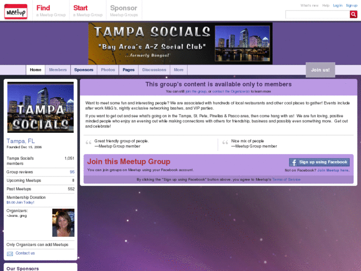 www.tampasocials.com