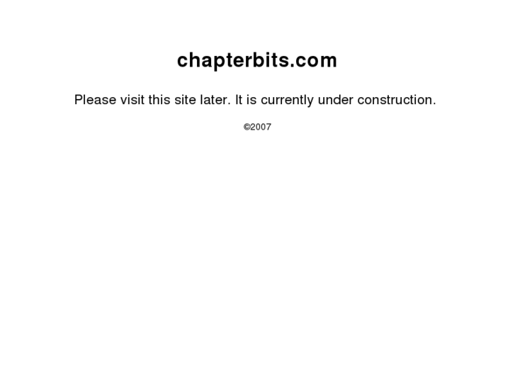 www.chapterbits.com