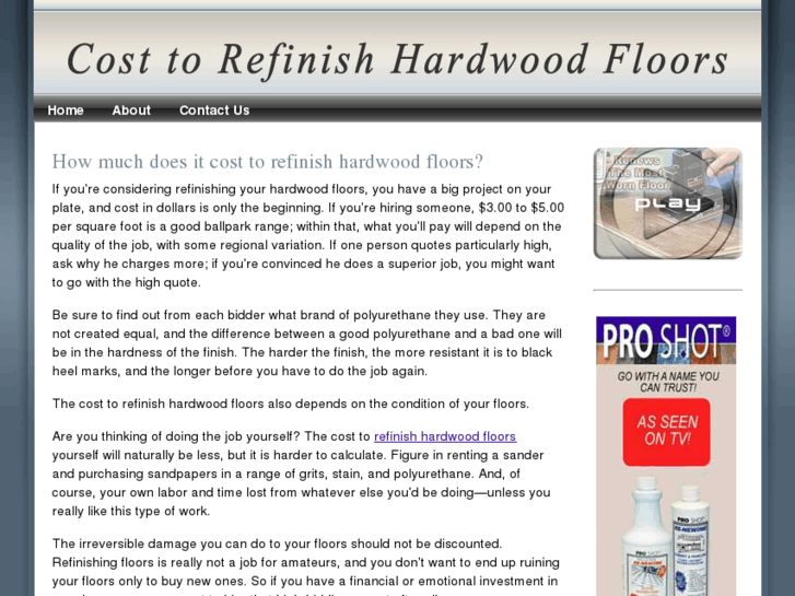 www.costtorefinishhardwoodfloors.com