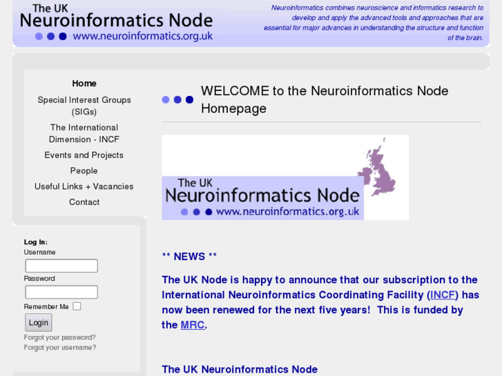 www.neuroinformatics.org.uk