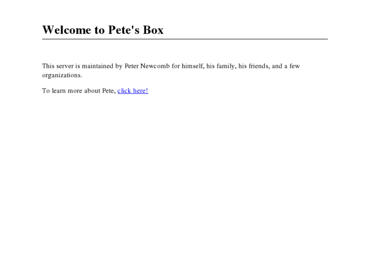 www.petesbox.net