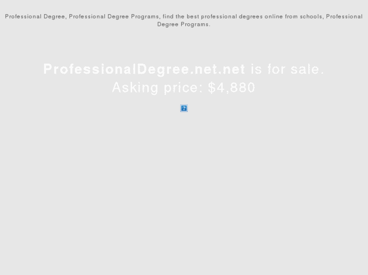 www.professionaldegree.net