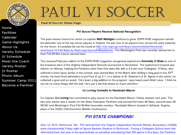 www.pvisoccer.com