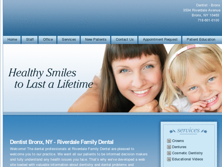 www.riverdalefamilydentalpc.com