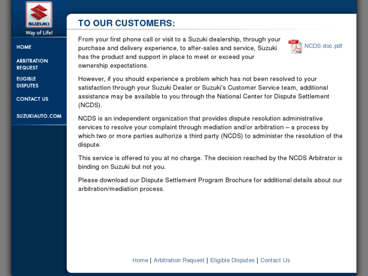 www.suzukidisputeresolution.com