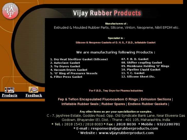 www.vijayrubberproducts.com