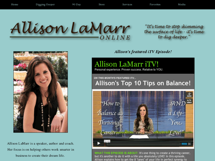 www.allisonlamarronline.com