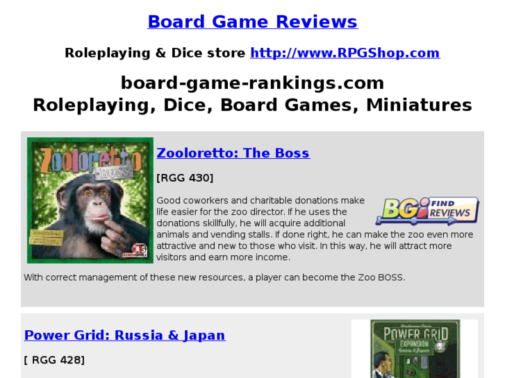 www.board-game-rankings.com