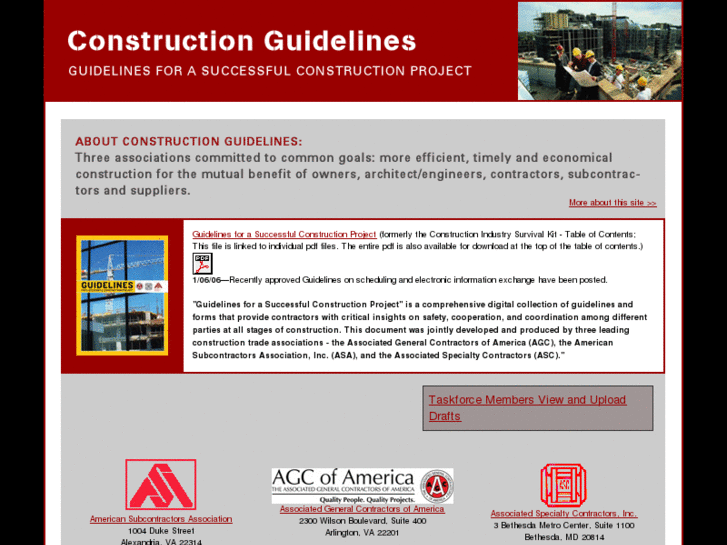 www.constructionguidelines.org