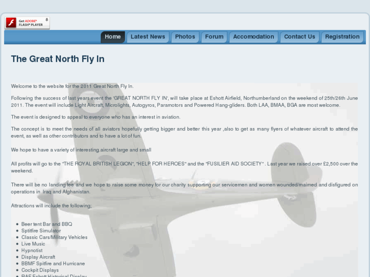 www.greatnorthflyin.co.uk