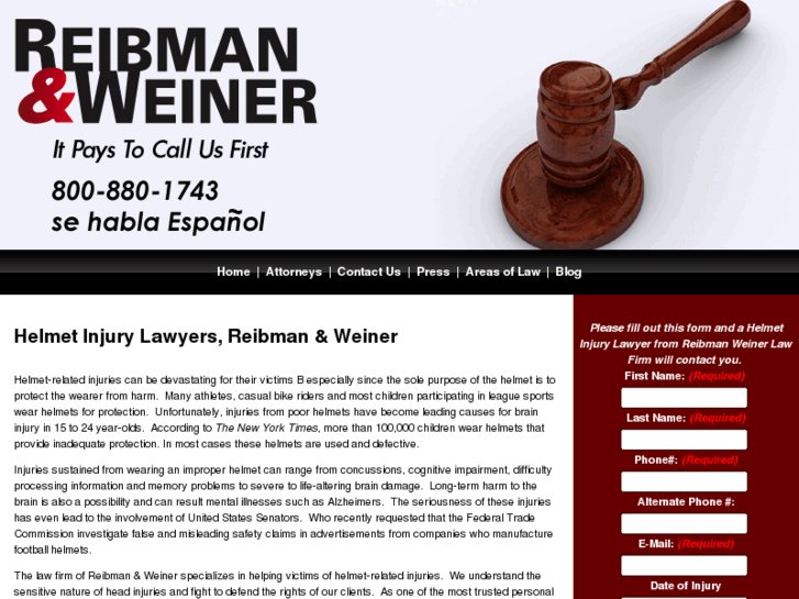 www.helmetinjurylawyer.com