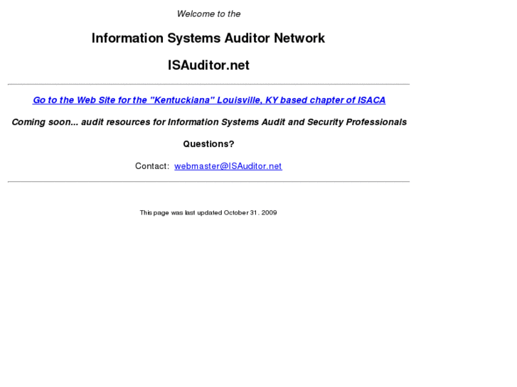 www.isauditor.net
