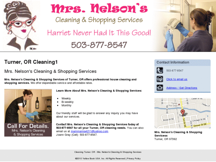 www.mrsnelsonscleaning.com